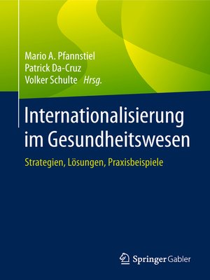 cover image of Internationalisierung im Gesundheitswesen